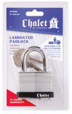 Chateau C-7650-CD-KD 50mm Laminated Steel Padlock, Keyed Different (KD), Carded