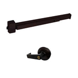Cal-Royal Panic Rim Exit Device with Passage Lever Trim - A2200 x PAS30L