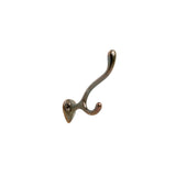 2-Prong Coat Hook 1 7/16" x 5 3/8"