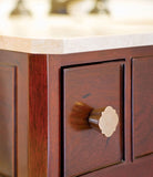 Quatrafoil Cabinet Knob 1 1/2" x 1 1/2"