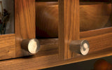 Flute Taper Cabinet Knob 1 3/8" x 1 3/8"