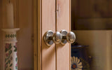 Round Cabinet Rose 1 3/4" x 1 3/4"