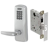 Schlage CO-100-MS-70-KP-ATH Electronic Mortise Lock with Keypad, Storeroom Function, Athens Lever