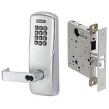 Schlage CO-100-MS-50-KP-RHO_B Electronic Mortise Lock with Keypad, Office/Classroom Function, Rhodes Lever, Prepped for SFIC