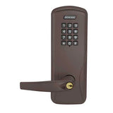 Schlage CO-100-MS-70-KP-ATH Electronic Mortise Lock with Keypad, Storeroom Function, Athens Lever