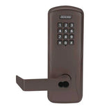 Schlage CO-100-CY-50-KP-RHO_-B Electronic Keypad Lock, Office/Classroom Function, Rhodes Lever, Prepped for SFIC
