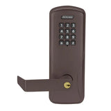 Schlage CO-100-MS-70-KP-RHO Electronic Mortise Lock with Keypad, Storeroom Function, Rhodes Lever