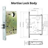 Cal-Royal SMART MORTISE LOCK - CR9298D