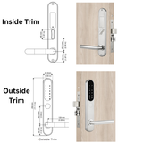 Cal-Royal SMART DIGITAL MORTISE LOCK With Fingerprint Function - CR929F