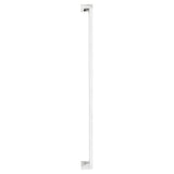 CSOP48BS Rockwell Commercial 48&#8243; Square Offset Pull in Brushed Nickel finish fits both Heavy Glass doors and 1-3/4 inch to 2-1/4 inch Thick doors.