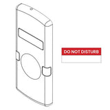 Schlage 47804353 L Series Retrofit Indicator Kit for Sectional Lock with Cylinder, DO NOT DISTURB Message
