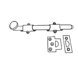 Cal-Royal DDSB Solid Brass Decorative Dutch Door Bolt
