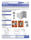 Cal-Royal HPDL258 Privacy Door Latch