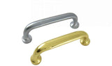 Cal-Royal PUL210 / PUL211 Solid Bar Pull Handle 7/8" x 1/2" Ellipse