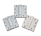 Cal-Royal Full Mortise Standard Weight 2 Spring Hinges (SH140) And 1pc 2-Ball Bearing Hinges (BB31) - 4 1/2" x 4 1/2" - Template - BB14031