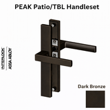 Interlock PEAK Swing Door Handle – Patio/TBL, Dark Bronze