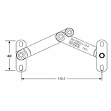 Interlock Window Sash Restrictor, 39-910