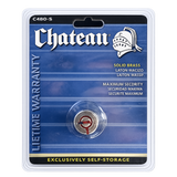 Chateau C-480-EZ-S-CD-KD Bezel® E-Z Short Milled Cylinder Lock, Keyed Different, Carded