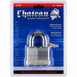 Chateau Chateau C-750-CD-KD 50mm Laminated Steel Padlock, Keyed Different (KD), Carded