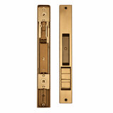 Interlock INVISIO ACTIVE KEYED Flush Mount Sliding Door Handle, Light Bronze - PS01-0312-115