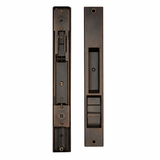 Interlock INVISIO ACTIVE KEYED Flush Mount Sliding Door Handle, Oil Rubbed Bronze - PS01-0312-ORB