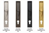 FFI Ashford Flush Sliding Door Handle Set - Keyed Function
