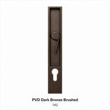 FFI Ashford Flush Sliding Door Handle Set - Keyed Function