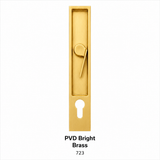 FFI Ashford Flush Sliding Door Handle Set - Keyed Function