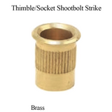 Thimble / Socket Strike for Shootbolt, 10mm - Brass