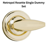 Brass Accents Netropol Rosette Single Dummy Set - D07-L360S