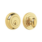 DB20-PVD-US3 Rockwell Sapphire Multipoint lock Deadbolt Trim Set in Brass Finish