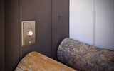 Rocky Mountain Stepped Doorbell Button 2 1/2″ x 3 3/4″