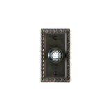Rocky Mountain Corbel Rectangular Doorbell Button 2 1/2" x 4 1/2"