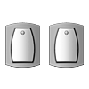 Rocky Mountain Convex Dead Bolt 2 1/2" x 3 1/4"