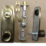DEXTER CORTINA WITH INTERIOR PANIC FUNCTION FOR EMERGENCY EXIT - ANTIQUE BRASS - DE7376x7A