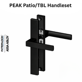 Interlock PEAK Swing Door Handle – Patio/TBL, Black