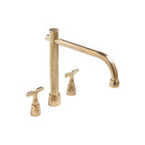 Kitchen Deck Mount Faucet with Straight Spout