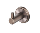 Emtek Modern Tubular Brass Single Hook with Rosette