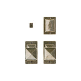 Rocky Mountain Mack Privacy Set – 2 1/2″ x 4 1/2″
