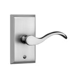 E2ACL1171RUS15 Rockwell Premium Aqua Half Dummy with Chelsea Lever Right Hand in Brushed Nickel