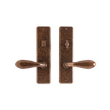 Rocky Mountain Hammered Privacy Set – 2 1/2″ x 10″