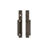 Rocky Mountain Hammered Entry Sliding Door Set – 1 3/4″ x 13″