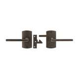 Rocky Mountain Convex Gate Hardware 2 1/2