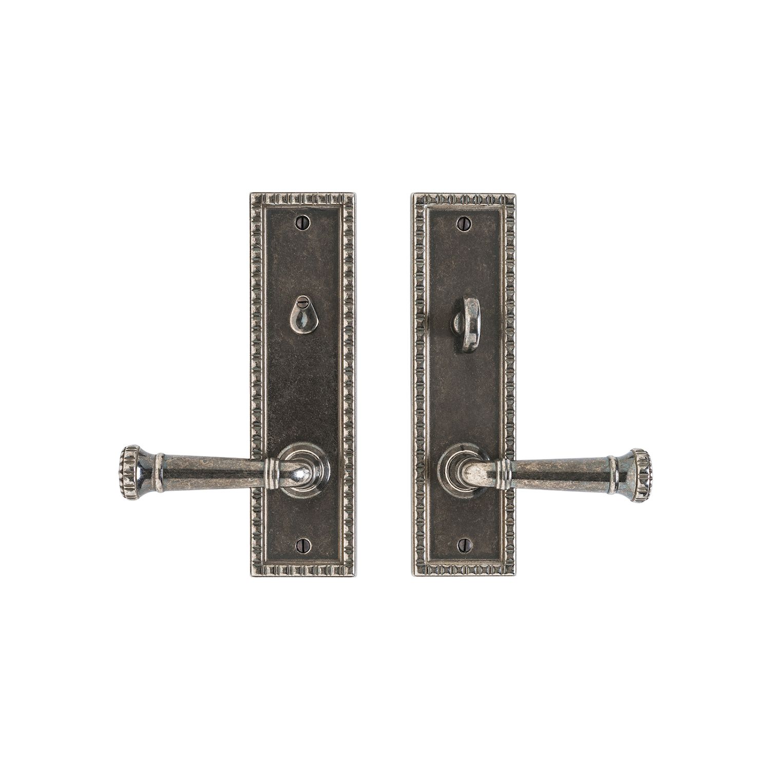 Rocky Mountain Corbel Rectangular Privacy Set – 2 1/2″ x 9″
