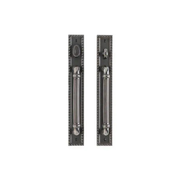 Rocky Mountain Corbel Rectangular Entry Sliding Door Set – 2″ x 14″