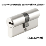 MUL-T-LOCK  MTL™400 Euro Profile Double Cylinder (33x33mm)