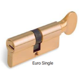 MUL-T-LOCK MTL600 Euro Profile Single Cylinder with Flat Thumb Turn (33x33mm)