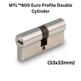 MUL-T-LOCK MTL™800 Euro Profile Double Cylinder (33x33mm)