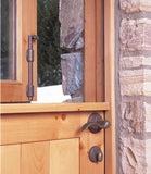 Surface Bolt with Oval Mounting Brackets and 1″ Bolt