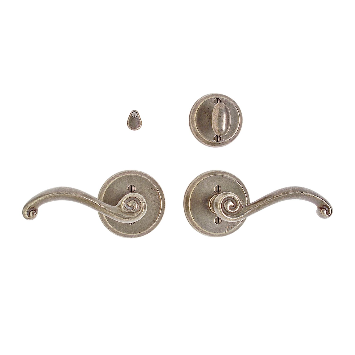 Rocky Mountain Round Privacy Set – 3 1/4" x 3 1/4"